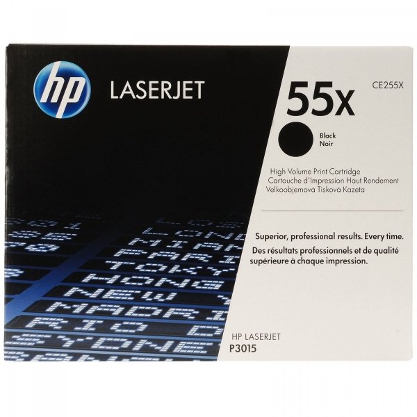 Toner black  (CE255X)