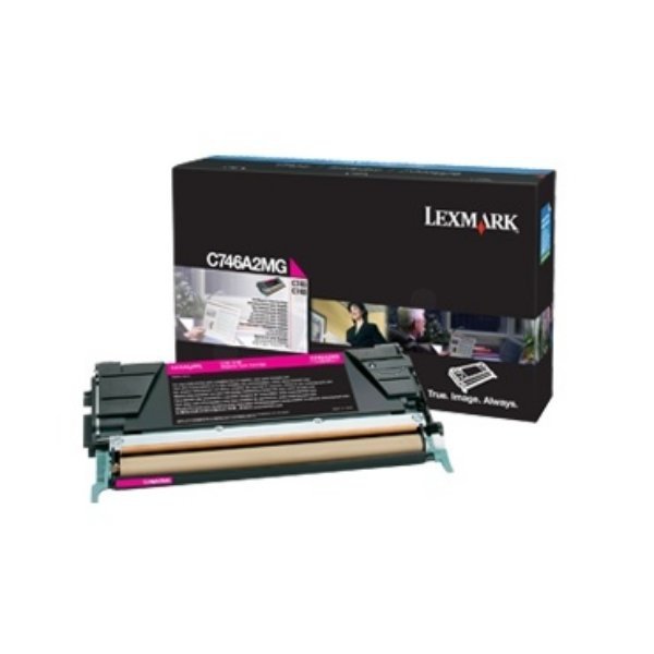 Lexmark Wkład atramentowy C74x Magenta Toner Cartridge Standard Co