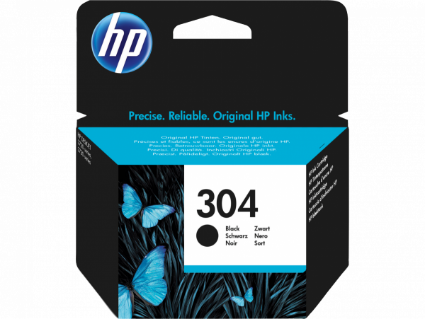 HP Wkład atramentowy Ink/304 Black N9K06AE