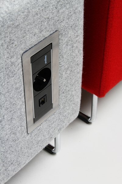 SYSTEM RECEPCYJNY| SOFA BEJOT ZE ŚCIANKAMI