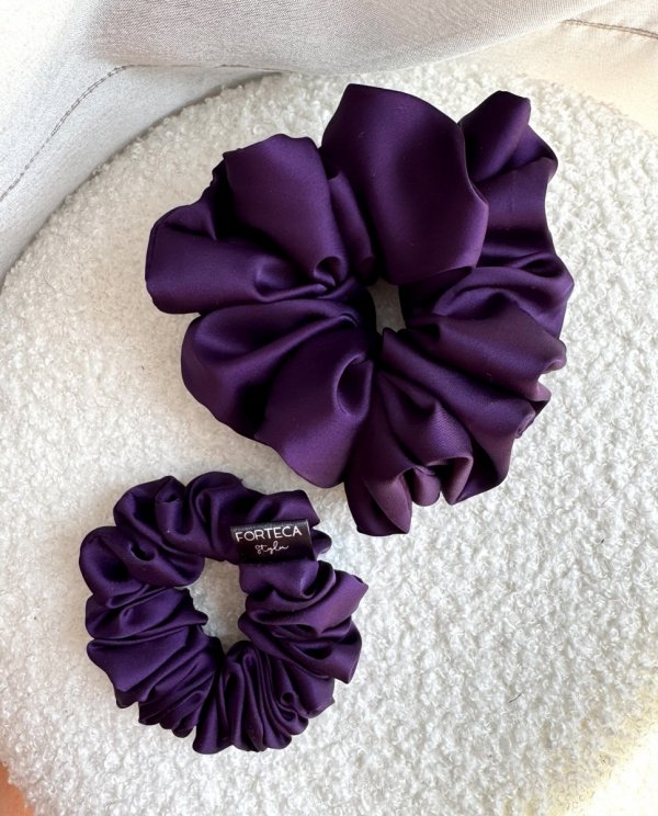 Zestaw scrunchies gumki do włosów PLUMP