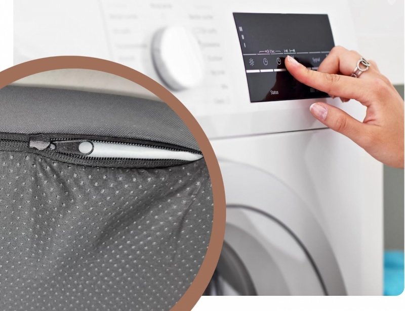 LEGOWISKO MATA DLA PSA 100X70 PIKOWANA SZARY