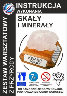 MINERAŁY Zestaw do samodzielnego montażu. 