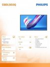 Philips Monitor wielkoformatowy 55BDL3650Q 55 cali Public display