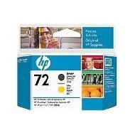 Głowica HP No 72 matte black + yellow C9384A