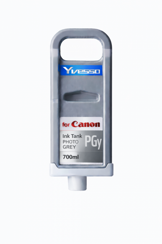 Tusz zamiennik Yvesso do Canon PFI-1700PGY (PFI1700PGY) Photo Grey 700ml do PRO-2000 ^ 2100 ^ PRO-4000 ^ 4100 ^ PRO-4000s ^ PRO-