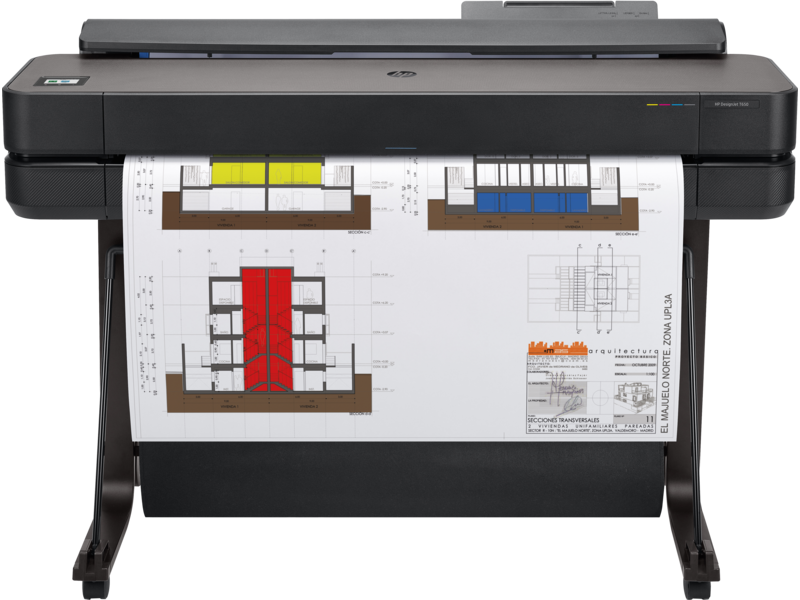 Ploter HP DesignJet T650 36″ (5HB10A) + 100m papieru GRATIS