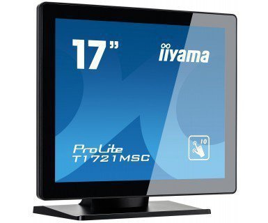 IIYAMA Monitor 17 T1721MSC-B1 POJEMNOŚCIOWY 10PKT,TN,7H