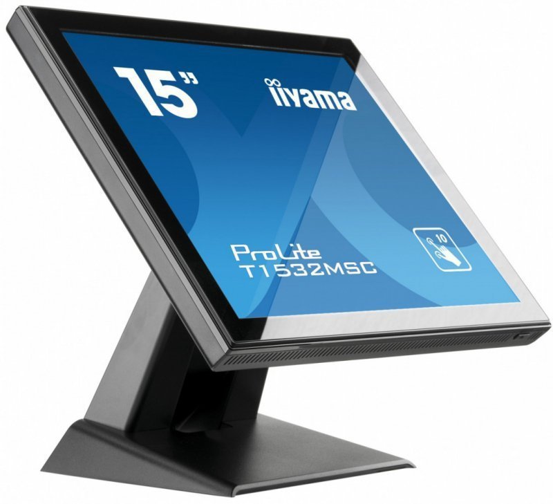 IIYAMA Monitor 15 T1532MSC-B5X pojemnościowy 10pkt IP54 HDMI DP
