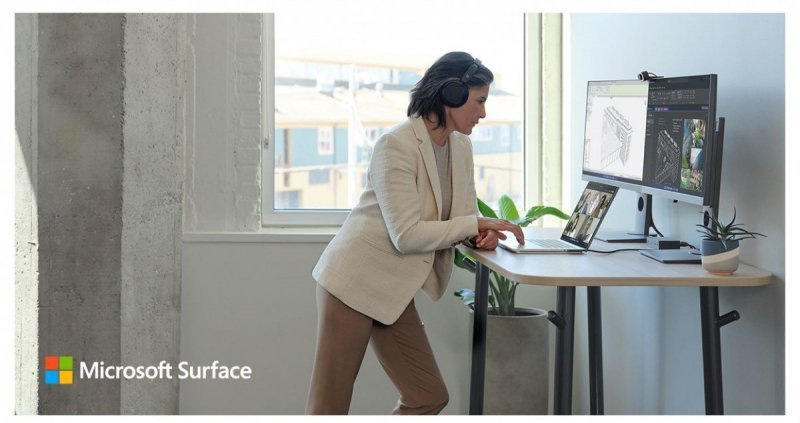 Microsoft Surface Laptop Studio Win10Pro i5-11300H^16GB^512GB^Iris^14.4 cala Commercial Platinum 9Y1-00034