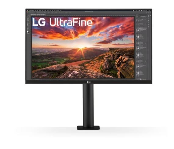 LG Electronics Monitor 27UN880P-B 27 cali IPS UHD 4K Ergo USB-C