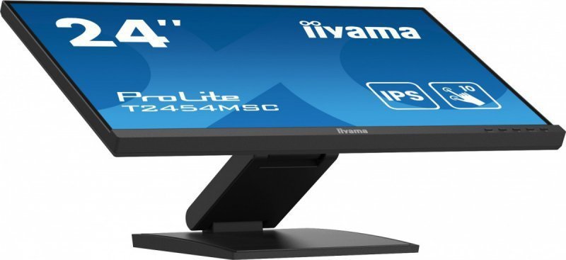 IIYAMA Monitor 24 cale T2454MSC-B2AG 10 PKT. POJ,IPS,HDMI,DP,FHD,300cd,4ms,  2x2W