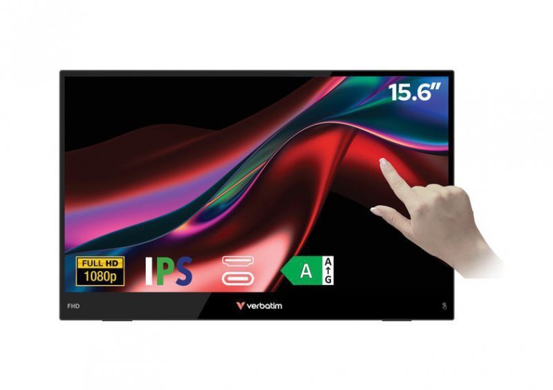 Verbatim Przenośny monitor dotykowy Light 15,6 Full HD Portable