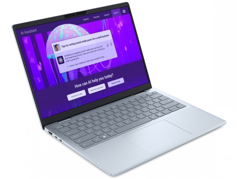 Dell Laptop Dell 14 Plus DB14250 Win 11 HOME|U7-256V|16GB|1TB SSD|Intel Arc|FgrPr |WLAN + BT|14.0 2.5K|Backlit Kb|4 Cell|65W|2Y