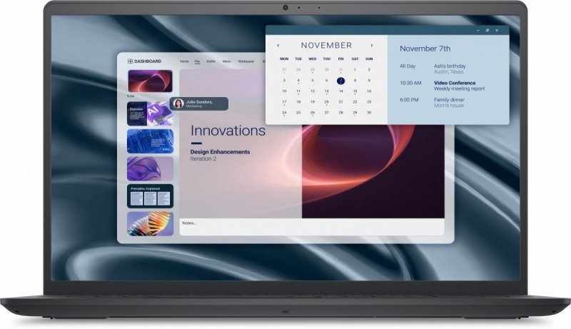 Dell Laptop Dell Pro 15 Essential PV15255 W11P R3-7320U|8GB|512GB|AMD Radeon 610M|FgrPr|WLAN+BT|15.6 FHD|BcklKb|3C|65W|3YPS Carb