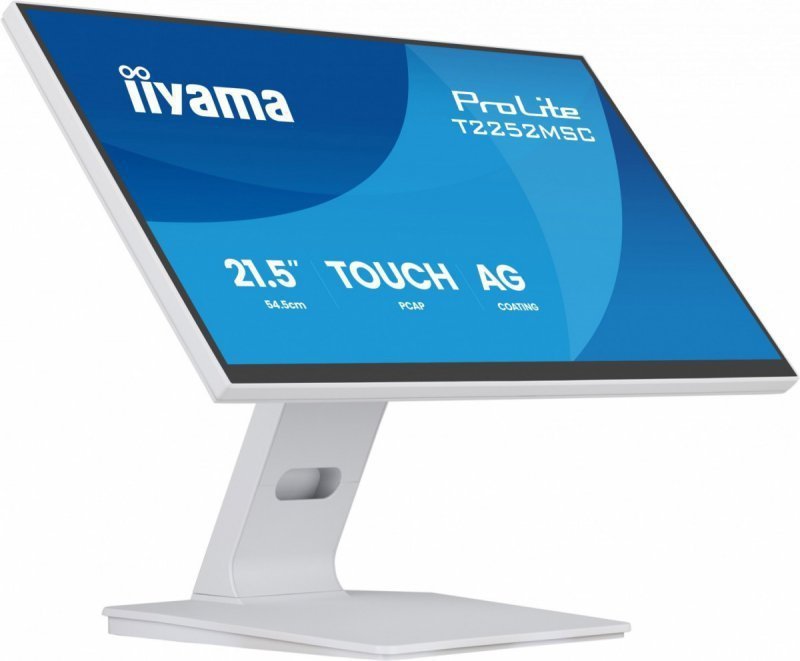 IIYAMA Monitor 22 cale T2252MSC-W2AG 10 PKT. POJ,IPS,HDMI,DP,2x1W,7H,2xUSB,  AG-(Anti Glare)