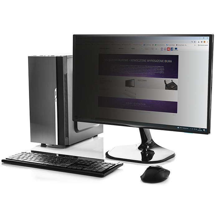Qoltec Filtr prywatyzujący RODO | 19 cali | 16:10