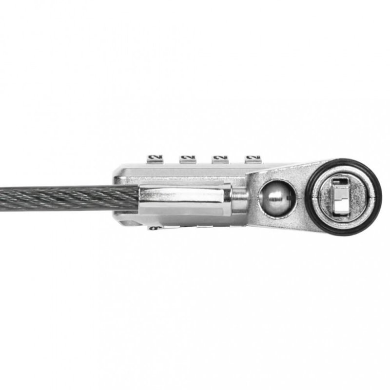 Targus Linka zabezpieczająca Defcon z zamkiem szyfrowym i możliwością resetowania kodu