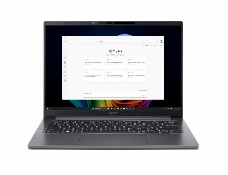 Acer Laptop TravelMate X4 14 AI TMX414-51-TCO Ultra5 226V 32GB^512GB^14 cali^W11PRO, 3 Years On Site, Copilot+PC