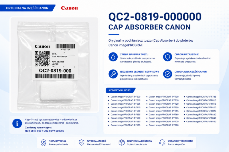 Canon Cap Absorber dla CAD iPF QC2-0819-000