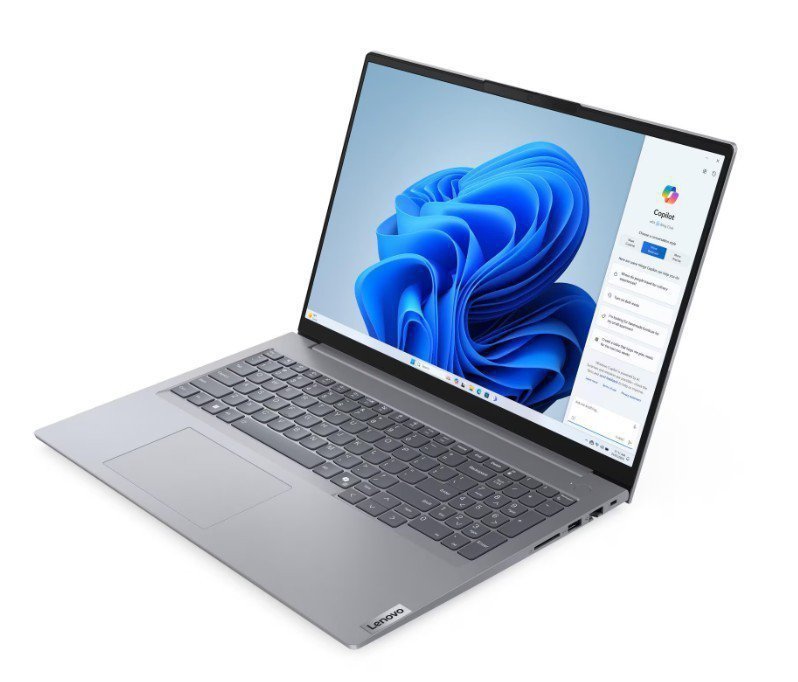 Lenovo Laptop ThinkBook 16 G7 21MW00F0PB W11Pro 5 7535HS^16GB^512GB^INT^16.0 WUXGA^Arctic grey^3YR OS + 1YR CI + CO2 Offset