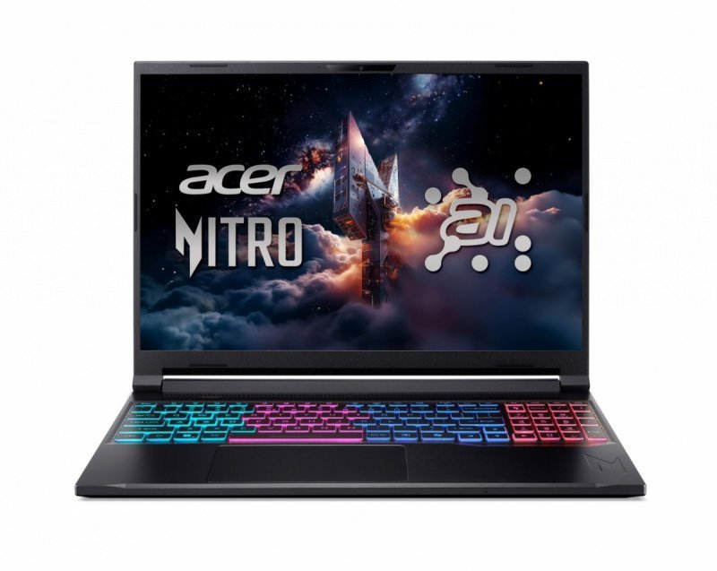 Acer Laptop Nitro 16 ANV16S-61 R9 AI 365^32GB^1TB^GeForce RTX 5070^W11 Pro