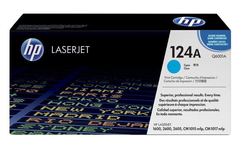 Toner cyan do HP Color LaserJet 1600^2600n^2605, CM1015^1017, wyd. do 2000 str. Q6001A