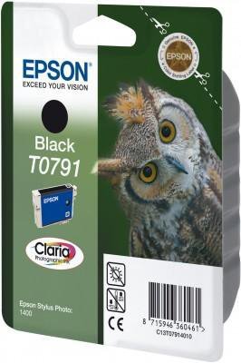 Wkład Czarny do Epson Stylus Photo 1400 T0791
