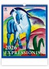 E01 Kalendarz ścienny wieloplanszowy Expressionism 2026 - exclusive edition