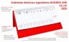 opis kalendarza tygodniowego BUSINESS LINE na rok 2025