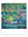 Okładka kalendarza ściennego Impressionism 2025