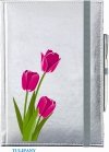 notes A5 z nadrukiem na okładce TULIPANY