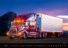H24 Kalendarz ścienny wieloplanszowy Trucks 2026 Z NADRUKIEM