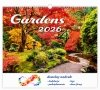 kalendarz ścienny wieloplanszowy Gardens na rok 2026 z logo