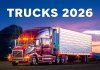 H24 Kalendarz ścienny wieloplanszowy Trucks 2026 Z NADRUKIEM