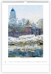 C04 Kalendarz ścienny wieloplanszowy Claude Monet 2026