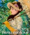 Kalendarz ścienny wieloplanszowy Impressionism 2024 - exclusive edition - okładka 