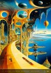 E08 Kalendarz ścienny wieloplanszowy Surreal New Worlds 2026 - exclusive edition