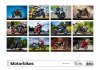 H23 Kalendarz ścienny wieloplanszowy Motorbikes 2026