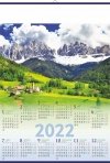 Kalendarz plakatowy exclusive 2022 B1/27 Górski kościółek