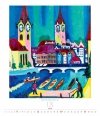 E01 Kalendarz ścienny wieloplanszowy Expressionism 2026 - exclusive edition Z NADRUKIEM