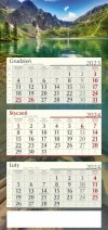 Kalendarz trójdzielny POSTER na rok 2024