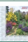 Kalendarz plakatowy exclusive 2022 B1/25 Tajemniczy ogród