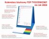 opis kalendarza biurkowego na rok 2025