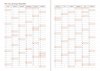 Kalendarz nauczyciela 2023/2024 A5 tygodniowy oprawa VIVELLA różowa - MAGNOLIA