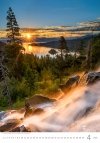 Kalendarz ścienny wieloplanszowy Nature Emotions 2025 - kwiecień 2025