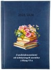 kalendarz książkowy na rok szkolny 2025/2026 z dedykacją dla nauczyciela