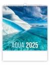 Okładka kalendarza ściennego Aqua 2025