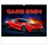 Kalendarz ścienny wieloplanszowy Cars 2024 - okładka