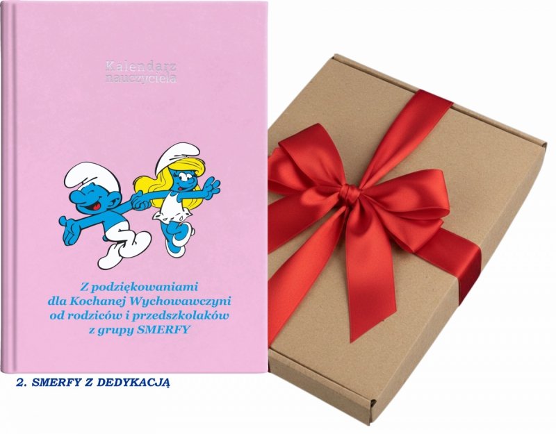 kalendarz dla nauczyciela na rok 2026/2027 z pudełkiem w komplecie